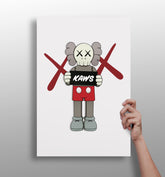 Kaws Aluminum Print.